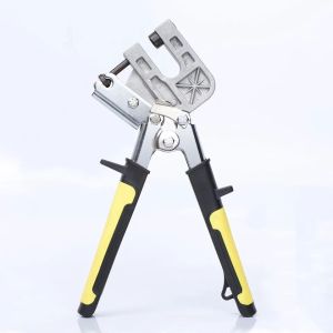 Non-Slip Stud Plier Sturdy Time Saving Pliers Metal Studs Nailless Crimper For Fastening Metal Studs Work Home Tool Drauble Handheld Punch Steel Pliers Long Nose Keel Forceps