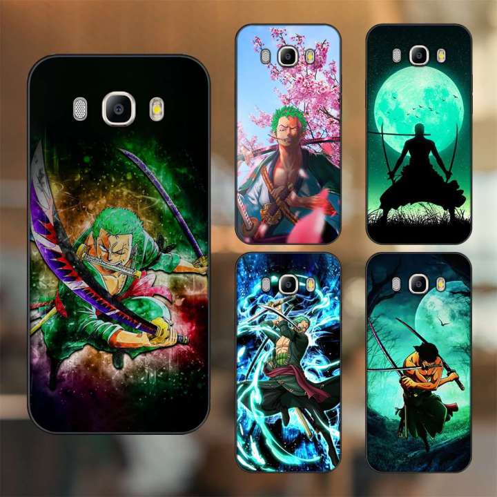 Ốp lưng Samsung J5 2016, J7 2016 viền đen in hình Zoro One Piece