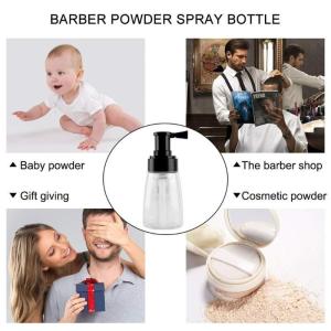 180ml bơm lại tóc Salon phun nước chai sợi Applicator Talc container tạo kiểu tóc tạo kiểu tóc