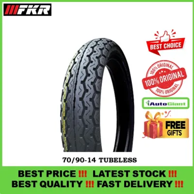 TAYAR FKR HT200 *TT100 PATTERN* 70/90-14 80/90-14 TUBELESS TYRE