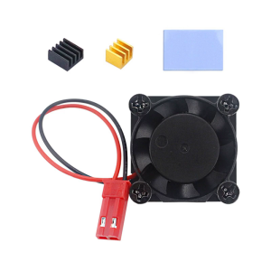 Cooling Fan Heatsink with Silicone Pad Heat Sink Temperature Control Radiators For RPI 4B/3B+ Development Board