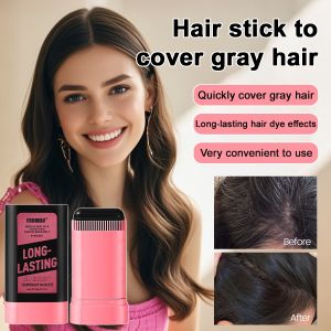 Strong Coverage Hair Coloring Stick Dyeing Powder Fast And Efficient Solve Gray Hair Problems Soft And Bright 持久着色梳染同步美发棒