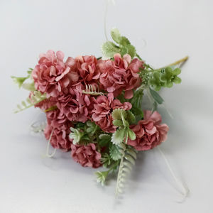 Tanaman Hias Artificial Bunga Hydrangea Tangkai Dekorasi Hiasan Acara Ornamen Plastik COD PBP145