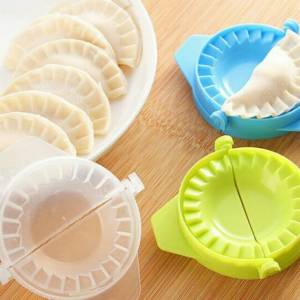 2pcs Alat Pembuat Pastel / Cetakan Pastel Dumpling Mold Dimsum Gyoza Kulit Pangsit Einstein-Store