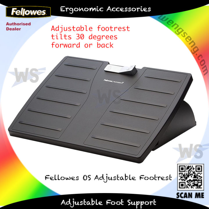 Fellowes Office Suites Microban adjustable footrest 8035001/ Ergonomic