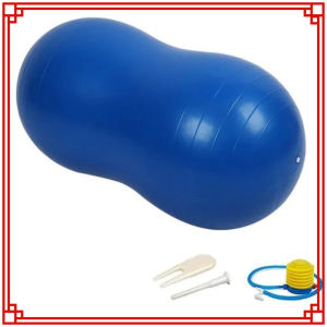 【Spot goods】Anti-Burst Pilates Yoga Ball Peanut Yoga Fitness Ball 45*90CM Home Exercise Equipments