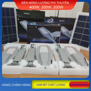 Đèn năng lượng PHI THUYỀN 400W 300W 200W - Chiếu sáng sân vườn đường phố