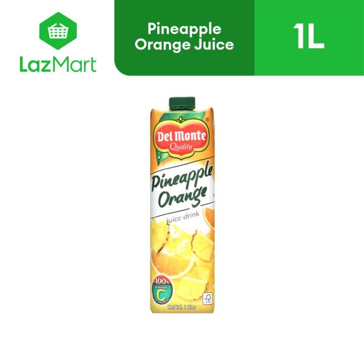 Del Monte Pineapple Orange Juice Drink Tetra 1L Lazada PH