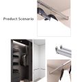 Wardrobe Closet Brackets Clothes Tube Support Base Cabinet Rod Pole End ...