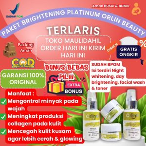ORLIN/PAKET WHITENING PLATINUM/PAKET ORLIN/PAKET BRIGHTENING ORLIN