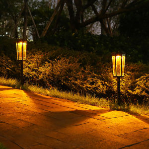 Solar Led Lighting Energy Saving Multi-Color Lamp Garden Outdoor Lamp Roadside Lawn Light