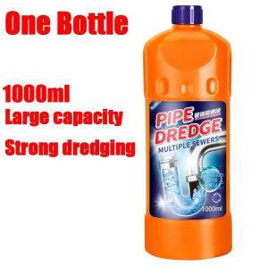 1000ml strong pipe dredging agent dissolving grease/hair/oil dredging agent sink sewer cleaner pipe dredging agent dredging agent toilet sink dredging agent fast dredging liquid pipe cleaner dredging agent sewer cleaner dredging agent