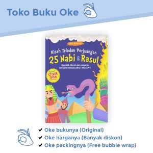 Buku Cerita Anak Kisah Teladan Perjuangan 25 Nabi dan Rasul Bonus Stiker