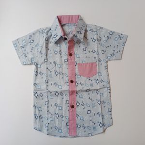 Kemeja Anak Kekinian Kemeja Kondangan Acara Harian Kemeja Anak Usia 6 -12 Bulan