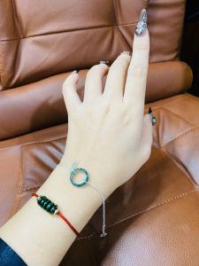 vòng tay nữ bạc mix charm đồng điếu ngọc lam ngọc tự nhiên mix và charm xu kim tiền bạc trang sức nữ trang trang sức thiết kế đủ hoá đơn thẻ bảo hành