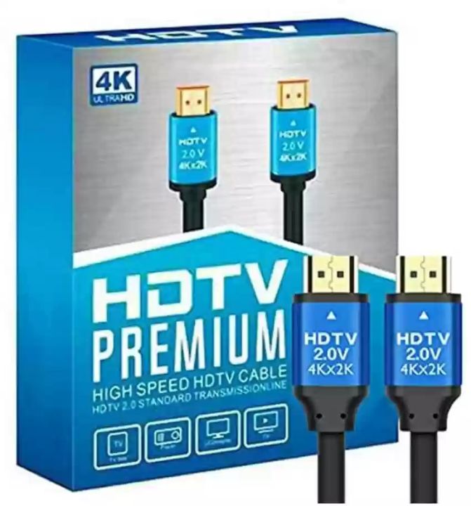 Kabel HDMI 4K 2K Gold Plated UHD FHD Cable HDTV Meter Ori 3m  Lazada Indonesia