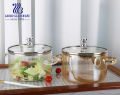 HATAYASHOP-PANCI KACA ANTI API/ PANCI KUAT/PANCI ELEGAN /Panci Kaca Tebal Premium Panci Soup Tahan Panas High Quality / PANCI MASAK KACA / PANCI KACA MASAK TRANSPARAN / POT PANCI MASAK/ Panci Kaca Glass Cooking Pot Borosilicate Tahan Panas/ PANCI REBUS. 