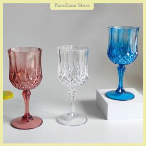 [PureZone] Plastic Champagne Flutes Acrylic Champagne Glasses Wine Cups Wedding Toasting Glasses For Birthday Wedding