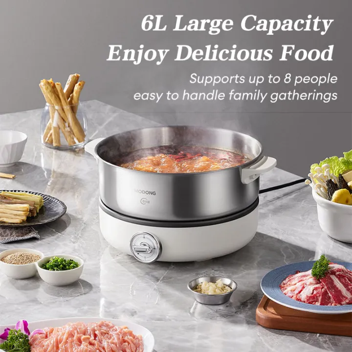 MODONG%206L%20Split-type%20Electric%20Hot%20Pot%20Household%20Stainless%20Steel%20Hot%20Pot%20Multi-function%20Electric%20Boiling%20Pot%20-%20Image%203