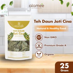 ALAMEE Senna Leaf Tea Teh Daun Jati Cina Herbal Alami Organik Dried Flower 25gr