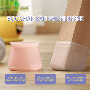 Vỏ Bọc Chân Bàn Ghế Bằng Silicon