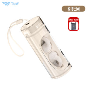 TNW WF2 Headset Bluetooth Original TWS Dapat Diputar Wireless Earphone Bluetooth 5.3 Telinga klip Dual Mic Noise Reduction Hifi Waterproof with LED display screen