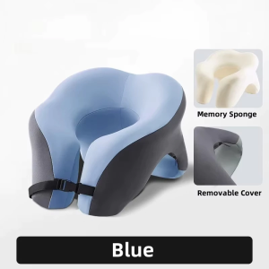 DreamHug Memory Foam Neck Support Pillow Multifunctional Soft Napping Pillow for Office Lunch Break Orthopedic Student Desk Rest