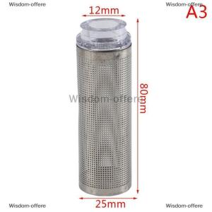 [COD] Wisdom-offere Stainless Steel Fish Tank Filter Fish Tank Fish Shrimp Mesh Net Filter Metal Pre-Filter Tube Filter Accessory Fish Tank Intake Strainer Pre-Filter Cover for Aquarium Fish Tank