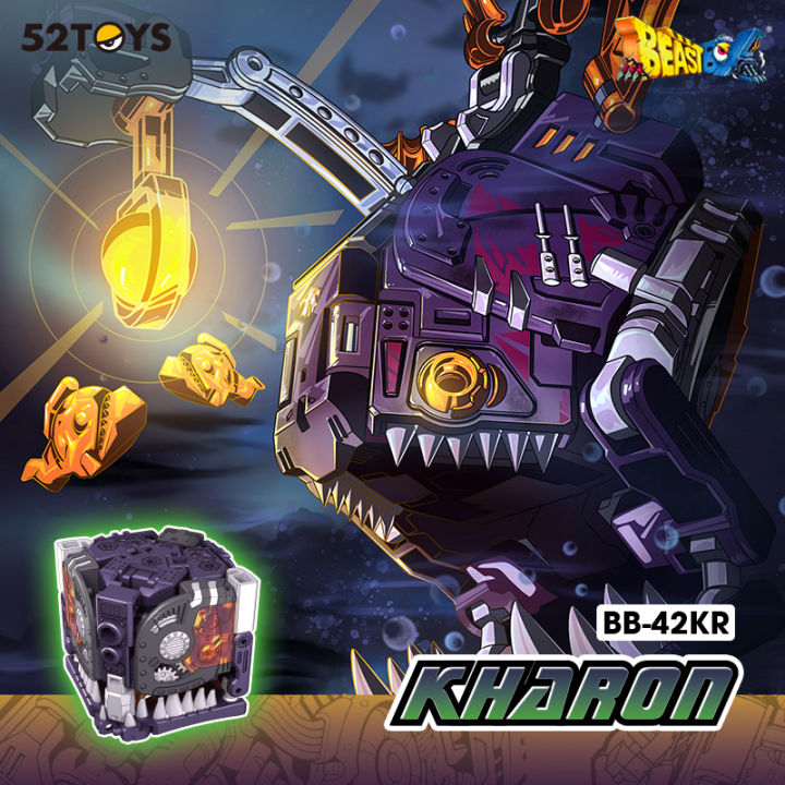 52TOYS Beastbox BB-62 Onitopte: Action Figure Trasformabile Da Cubo A Libellula Mecha, Giocattolo Da Collezione Per Adolescenti E Adulti