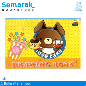 Dodo Buku Gambar A4 [8 Lembar]