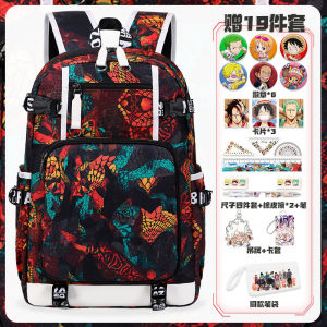 กระเป๋าเป้สำหรับนักเรียนมัธยมต้นสำหรับเด็กชาย กระเป๋าเป้อะนิเมะ  สำหรับนักเรียนประถม กระเป๋าเป้ความจุใหญ่สำหรับนักเรียนมัธยมปลาย