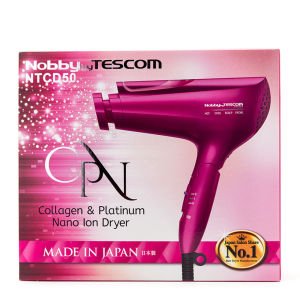 TESCOM NTCD50 – Máy sấy tóc dưỡng ẩm Collagen Nano Ion – Nhập khẩu từ Nhật Bản
