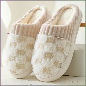 Winter Mop Non-slip Stable Force Feeling Indoor Shoes Fluffy Various Colors Available Abrasion Resistance