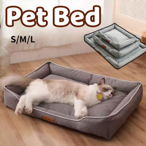 600D Oxford Cloth Dog Sofa Bed Non-Stick Fur Anti-slip Pet Bed Wear-resistant Cat Mat Tilam Kucing