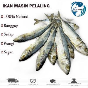 1kg Ikan Masin Pelaling Sisik Wangi (Putih Tidak Kuning) 5A Ikan Tamban Kering Ikan Kering Tamban Ikan Masin  咸鱼