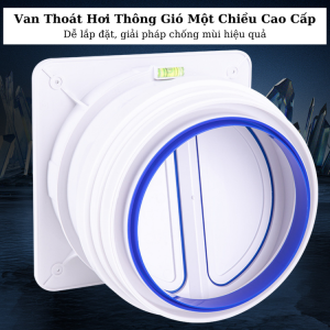 Van thoát hơi thông gió một chiều ABS cao cấp