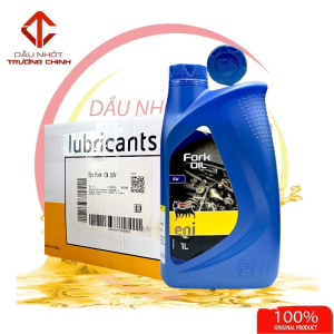 Dầu phuộc nhún Eni Fork Oil 5W 1L Tem 2 lớp hàng nhập Ý
