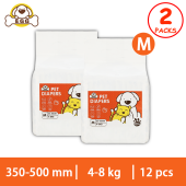 [Buy1 Take1] EGG pet dog and cat diaper absorbs 12/10PCS pieces female/male quick absorption disposable cat diaper XXS XS S M L XL