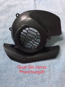 ỐP KÉT NƯỚC ( QUẠT GIÓ ) DÙNG CHO ĐỜI XE JANUS 2022 2023 2024 CACBON