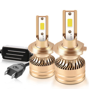 Roadsun 2 cái CANBUS Đèn pha LED xe hơi H7 Bộ bóng đèn đèn sương mù 25000LM cực kỳ sáng 150W 2-Side COB Chip 12V đèn pha tự động 6500k Trắng