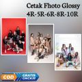Cetak Foto Online Ukuran 4R,5R,6R,8R,10R Bahan Photo Paper Glossy. 
