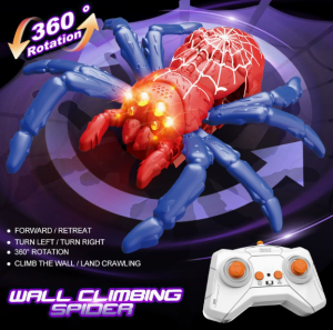 RC tường leo lên Lizard Robot đồ chơi điều khiển từ xa Gecko leo lên kính tường mịn trẻ em đồ chơi quà tặng xe nội thất