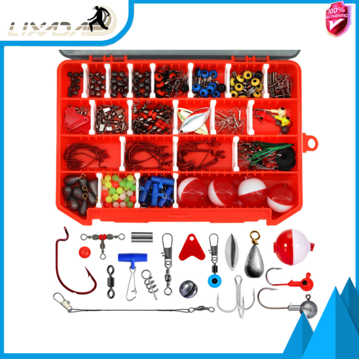 Kit De Pêche Pour Le Bar (263 Pièces) - Boîte à Accessoires Portable - Idéal Pour Débutants