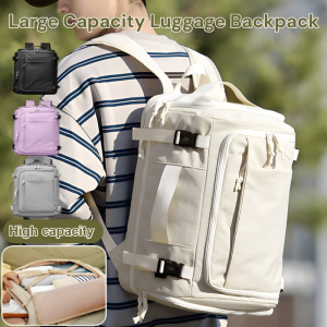 Large Capacity Luggage Backpack Outdoor Travel Hiking Backpack Leisure Sport Bags Lightweight Waterproof Portable Foldable Bag