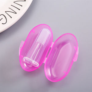 Zaman Now - Sikat Gigi Bayi Jari Silicon / Finger Toothbrush untuk 3-18 Bulan / Sikat Gigi Jari / Pembersih Lidah Bayi