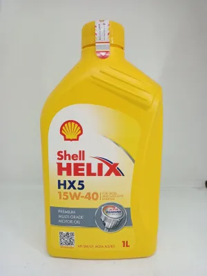 Shell Helix & Rimula Series Pelumas Mesin Bensin & Diesel Kemasan Isi 1 Liter Type Varian Rimula R4 Plus Sae 15W/40 Diesel Helix HX3 Sae 20W/50 Helix HX5 Sae 15W/40 Helix HX6 Sae 10W/40 Helix HX7 Sae 5W/40 (Dijamin Asli)