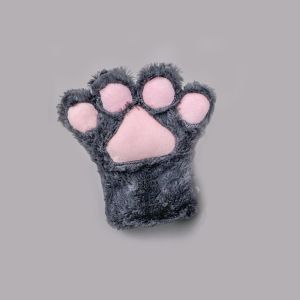 LINSBAYWU 1pcs Bear Claw Fluffy Cute Cat Claw Gloves Paw Mittens Plush Anime Cosplay Gloves