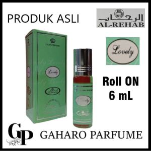 PARFUM AL REHAB 6 mL ROL ON AROMA LOVELY TAHAN LAMA IMPORT NON ALKOHOL HALAL PARFUME
