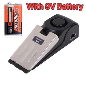 ZH429 Door Stop Alarm Wireless Home Travel Security Portable Safety Wedge Stopper with 120DB Door Alarm