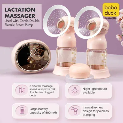 Boboduck Laktation Tukang Urut Untuk Carrie Pam Payudara Elektrik Ganda F5099